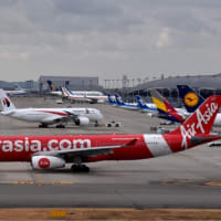 タイ・エアアジアX. Airbus A330-300 (HS-XTA)初号機の塗装は❓現在と違うなぁ❗️チョット見てみた❗️