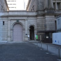 ２月の日本橋：室町ちばぎん三井ビルディング前から日本銀行本店本館前へ　ＰＡＲＴ２