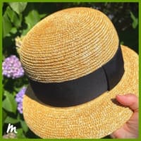 麦わら帽子で乗り切る