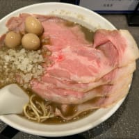 【大手町】 丿貫東京「煮干蕎麦(1000円)＋低温調理の肉増し(500円)＋鶉の卵(150円)」