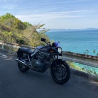 波妻の鼻にて(コミュ障ボッチライダー)GSX1100S