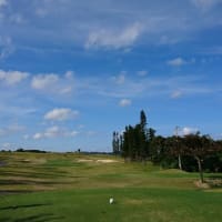 沖縄でゴルフ