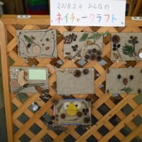 2月のファミリーキャンプデイ　自然の家でのネイチャーゲーム