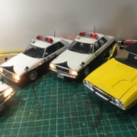 (11)マイクロエースモーターライズプラモデル　ラジコン化