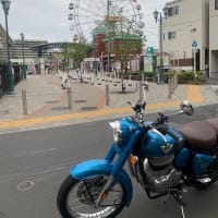金曜の日中に、ROYAL ENFIELD CLASSIC350 HERITAGEでブラ散歩！あらかわ遊園が懐かしかった～！^_^;