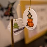 ハローウィンツリーオブジェ