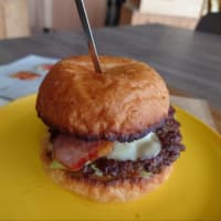 道の駅かみしほろで十勝牛のハンバーガーどうでしょう