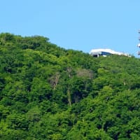 2025.06.09(月)AM06:47の藻岩山・平和祈念塔・手稲山・三角山・円山