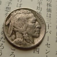 アメリカ・5セントニッケル貨（バッファロー）