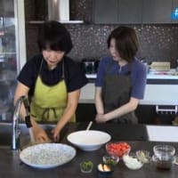 昆布麺の和風サルサ素麺が放送されました
