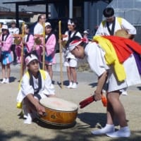 〈サンヤレ踊り〉　滋賀県草津市の６地区で華やかに