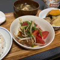 ６月のごはん　そろそろ引っ越しをしなくては、、、