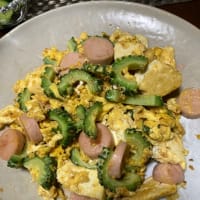 ゴーヤチャンプルーと帯状疱疹ワクチン接種
