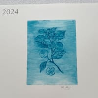 銅版画工房のカレンダー展２０２４