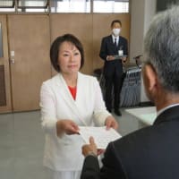 維新現職・東坂浩一が大東市長選で敗北！：元 大東市職員の逢坂伸子が「新市長」