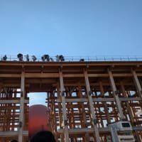 万博2度目は夕方から