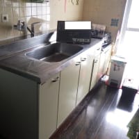 流し台の交換・・・千葉市営住宅