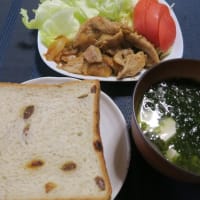 しようが焼き定食・・・庶民の味。