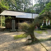 梅雨明けの夏！茅の輪くぐりでみんなの無病息災を祈願してきました！