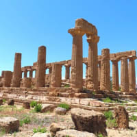 シチリア旅行記　　その②　ギリシャ時代の遺跡　神殿―１　