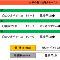 第10回岩手県カーリング選手権大会　結果