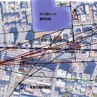【ぼくらの街探検の続き】3-3初代高松駅舎の絵図と写真でわかるだいたいの位置関係