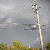 有り難い雷雨・・・