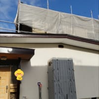 屋根外壁塗装終了。
