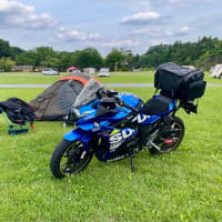 久しぶりのバイクキャンプ
