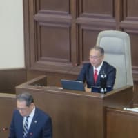 議長任期最終日