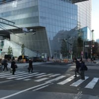 １月の六本木一丁目：国道１号線・虎ノ門二丁目交差点から江戸見坂下交差点まで　ＰＡＲＴ２