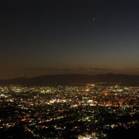 大文字山　サンセットと夜景