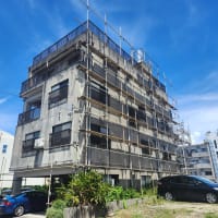 那覇市金城アパート塗り替え工事