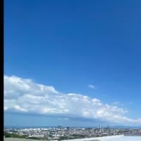 池田市でも見えたんですね、、ブルーインパルス