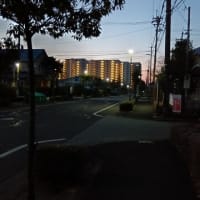 日の出はまだ遅く