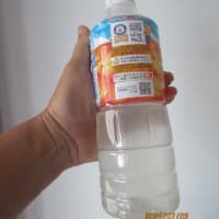 メロンのウドンコ病に納豆水