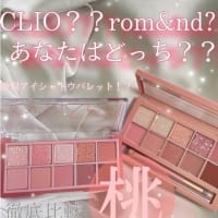 CLIO？rom&nd？あなたはどっち？