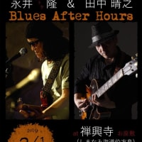 永井ホトケ隆＆田中晴之“Blues After Hours”禅興寺公演