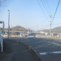 国道2号笠岡バイパス東部の2025/3/22時点の状況（後） 