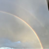 都会で初めて虹をみた
