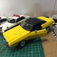 (11)マイクロエースモーターライズプラモデル　ラジコン化