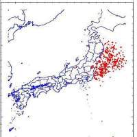 M5以上の地震分布