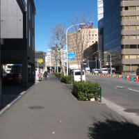 ２月の日本橋：日本銀行本店本館・常盤橋交差点から外堀通り・新館前へ　ＰＡＲＴ２