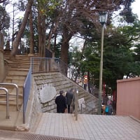 1025　大森駅前・天祖神社から西南に下る階段
