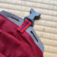 ザックの留め具部分の修理