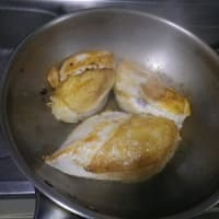 17.01.13 恥酒肴 ＿ ただ鶏肉を焼いたというだけのボツを運命づけられた写真一枚だけ。
