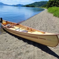 I did a canoe　カヌーやりました