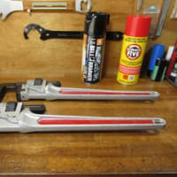 MCC DAL 450 パイプレンチ 手入れ完了