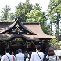 茨城の香取神宮　つつじと鳥居　　　4