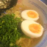 アサツキたっぷり！塩ラーメン